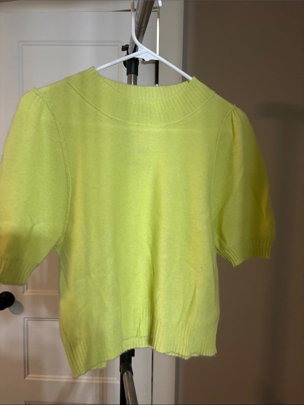 Free People Cashmere short sleeve sweater